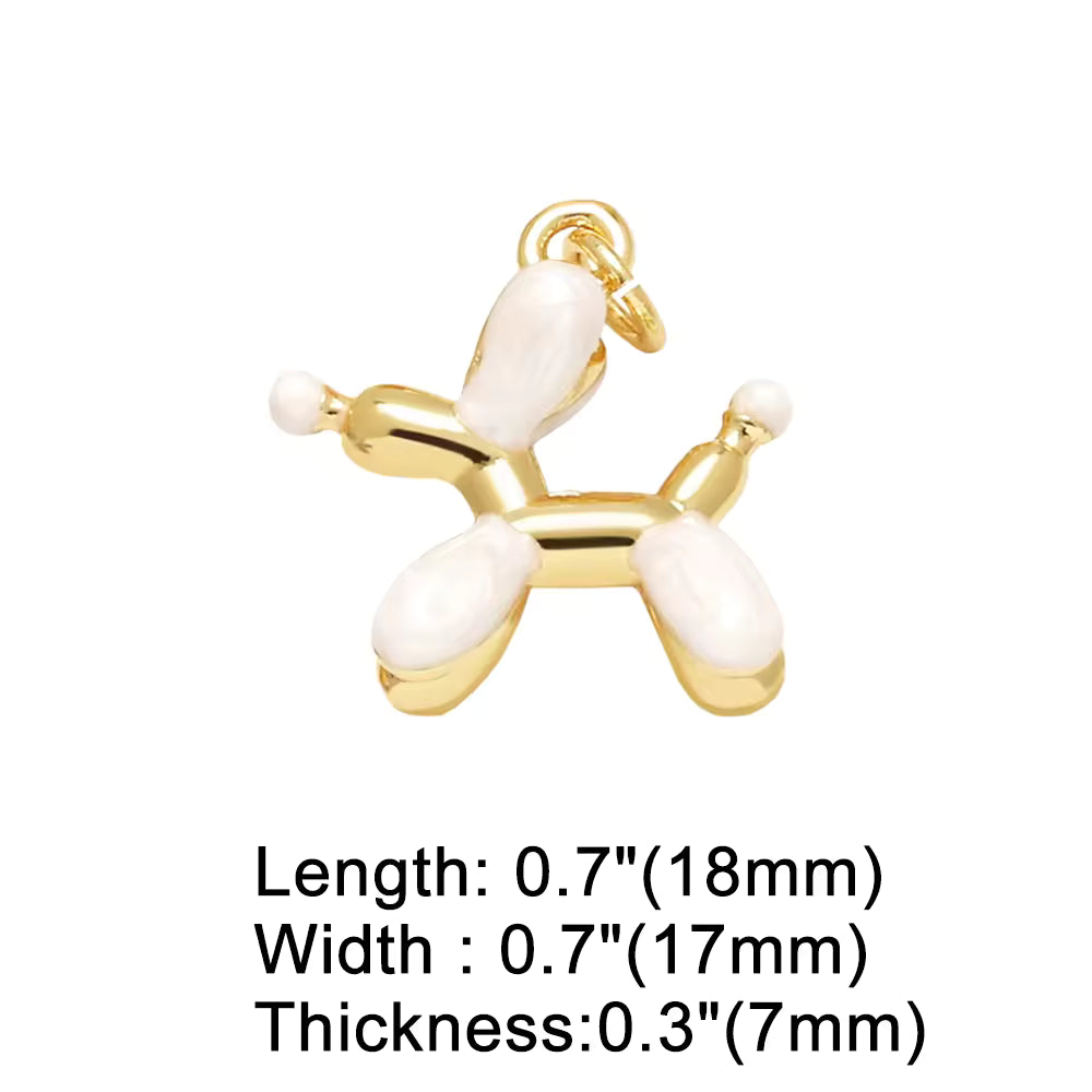 White Balloon Dog