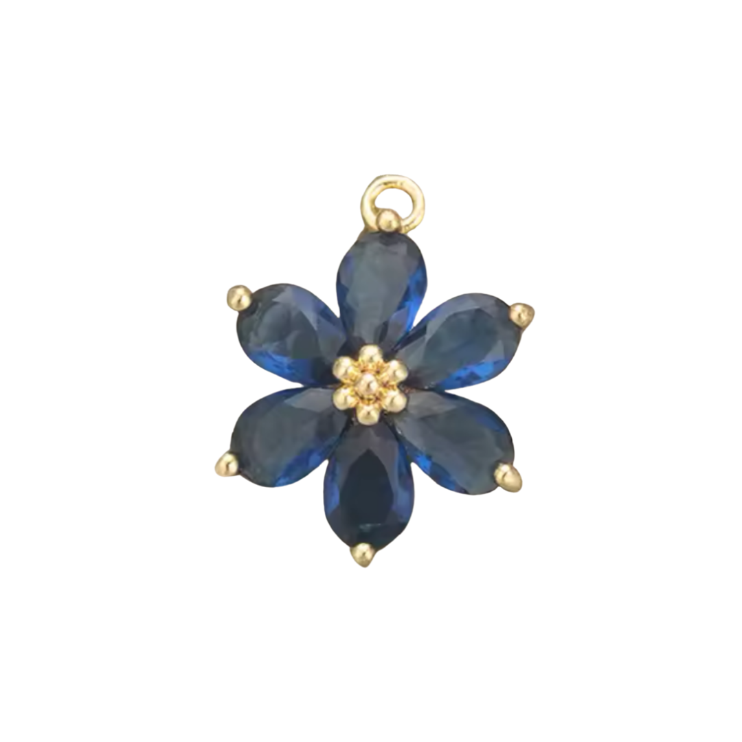 Dark Blue Flower