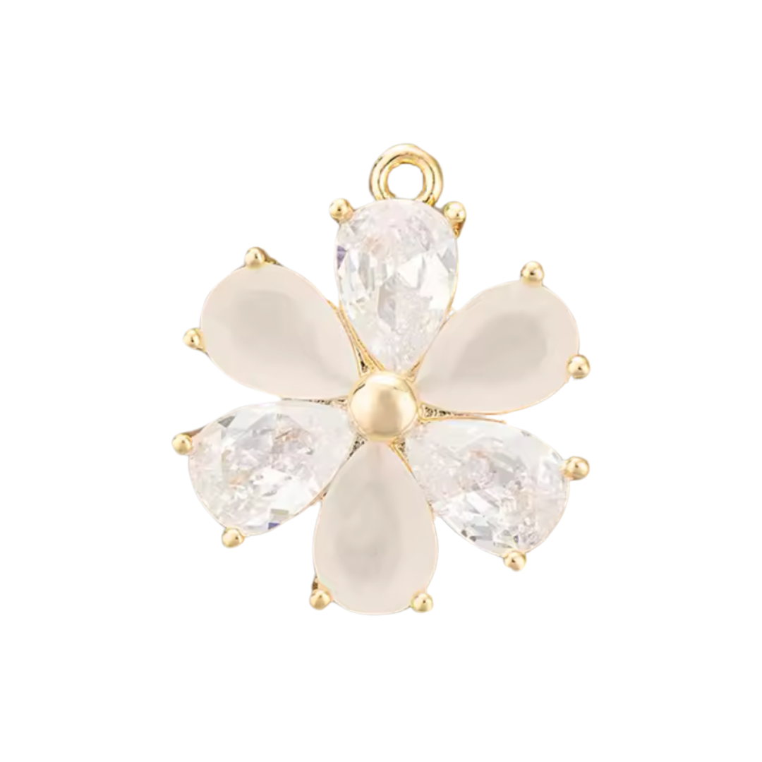 White Diamond Flower