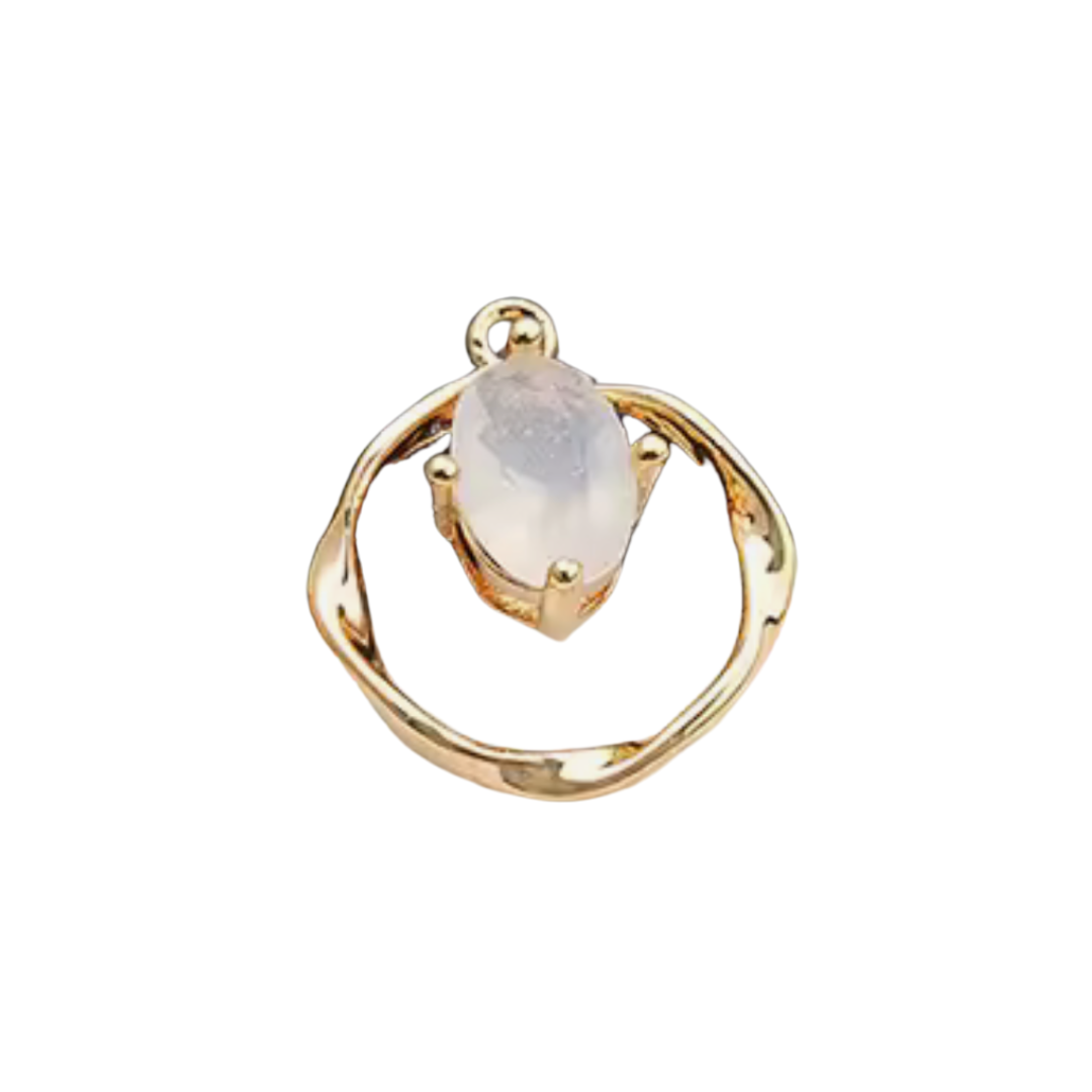 White Floating Gem